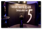 :: Pulse para Ampliar :: Lanzamiento de chicles Five en Joy Eslava Madrid: corner Five