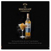 :: Pulse para Ampliar :: Frozen Broadway; un homenaje congelado -conseguido por H&eacute;ctor Henche (Fizz Bartenders) mediante la t&eacute;cnica de la crionizaci&oacute;n con nitr&oacute;geno- a los espect&aacute;culos neoyorkinos m&aacute;s exc&eacute;ntricos y extravagantes.