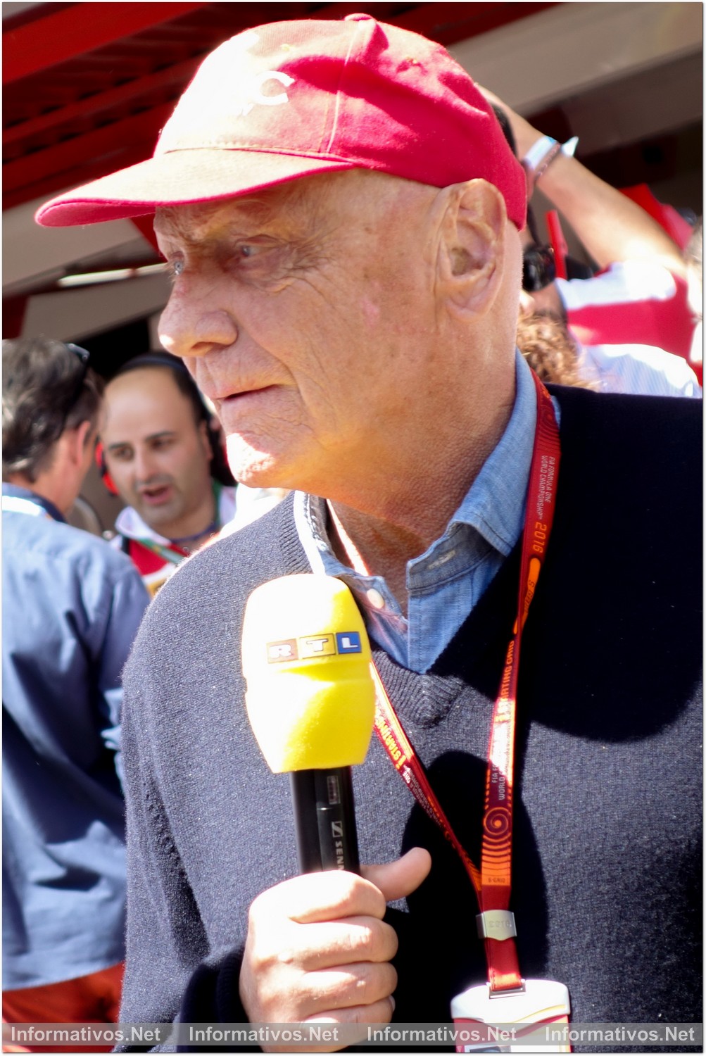 Gran Premio de España Pirelli 2015. Andreas Nikolaus Lauda, más  conocido como Niki Lauda, ex piloto austríaco de Fórmula 1.