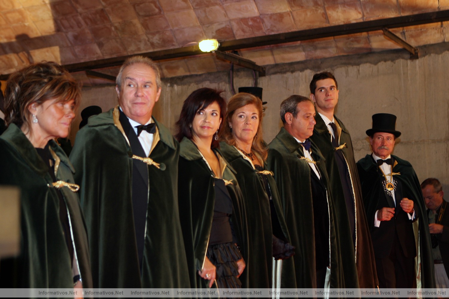 Ceremonia de Investidura Tardoral de la Confraria del Cava Sant Sadurn� 2009. Investidura de los Cofrades de N�mero