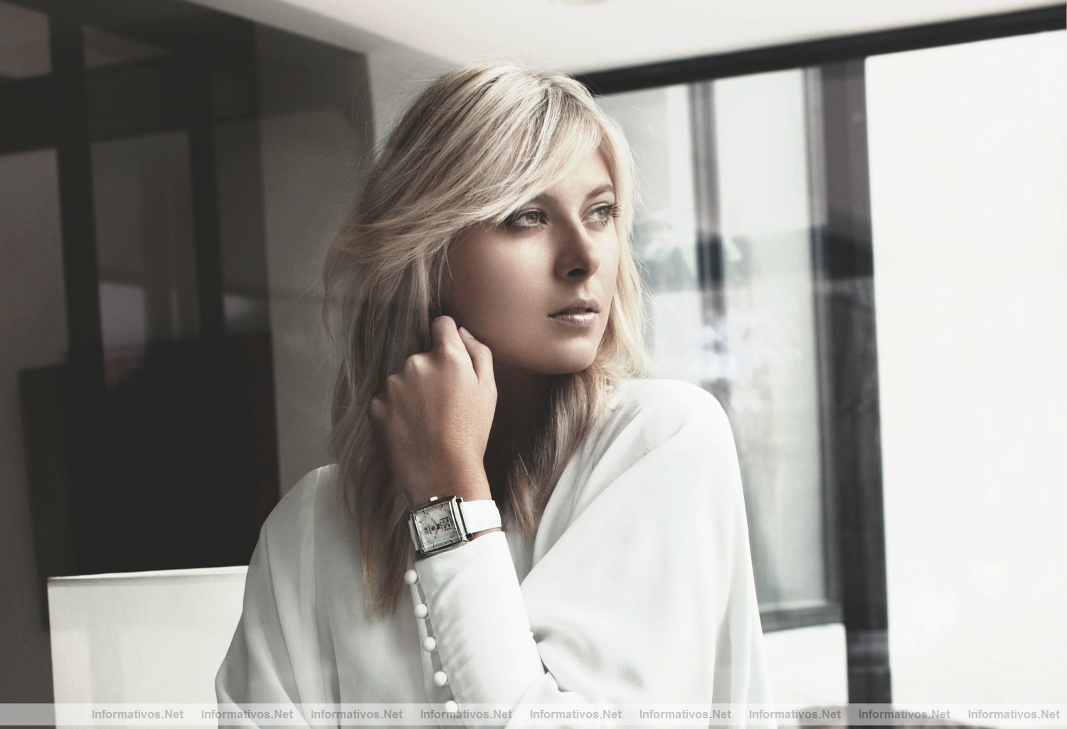Nueva campa�a telef�nica de Maria Sharapova, como embajadora de Tag Heuer