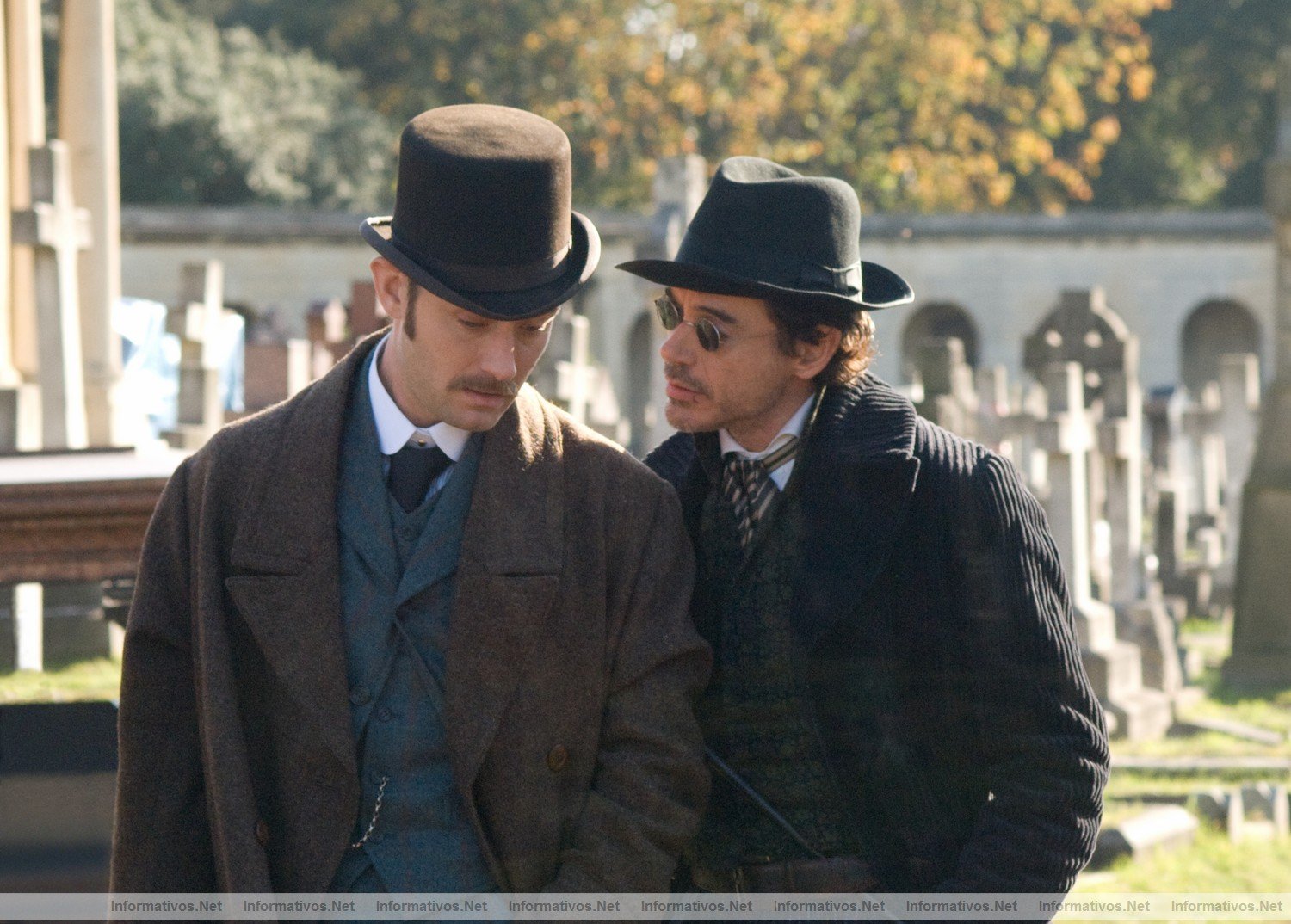 Fotograma de la pelcula "Sherlock Holmes" que se estrenar en Espaa el 15 de Enero de 2010
