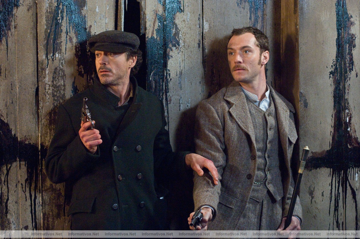 Fotograma de la pelcula "Sherlock Holmes" que se estrenar en Espaa el 15 de Enero de 2010