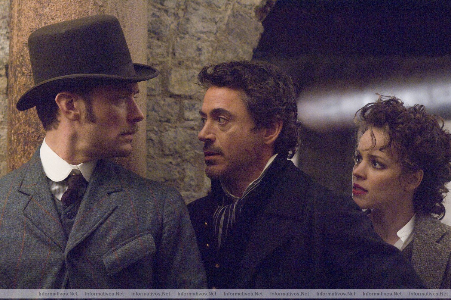 Fotograma de la pelcula "Sherlock Holmes" que se estrenar en Espaa el 15 de Enero de 2010