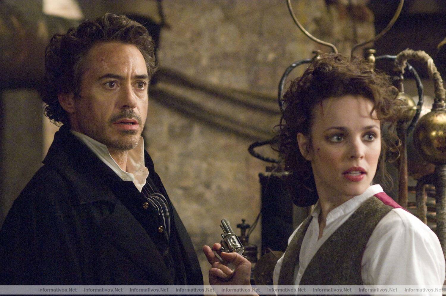 Fotograma de la película "Sherlock Holmes" que se estrenará en España el 15 de Enero de 2010