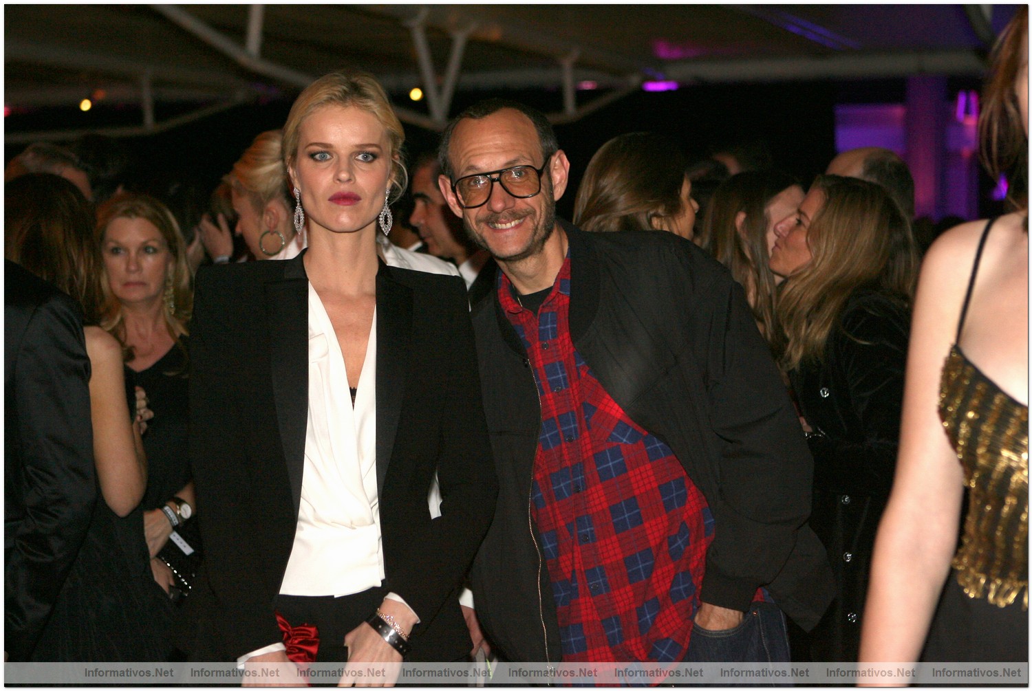 London, 19�Nov�09.- Fiesta de Presentaci�n del Calendario Pirelli 2010: Eva Herzigova y Terry Richardson