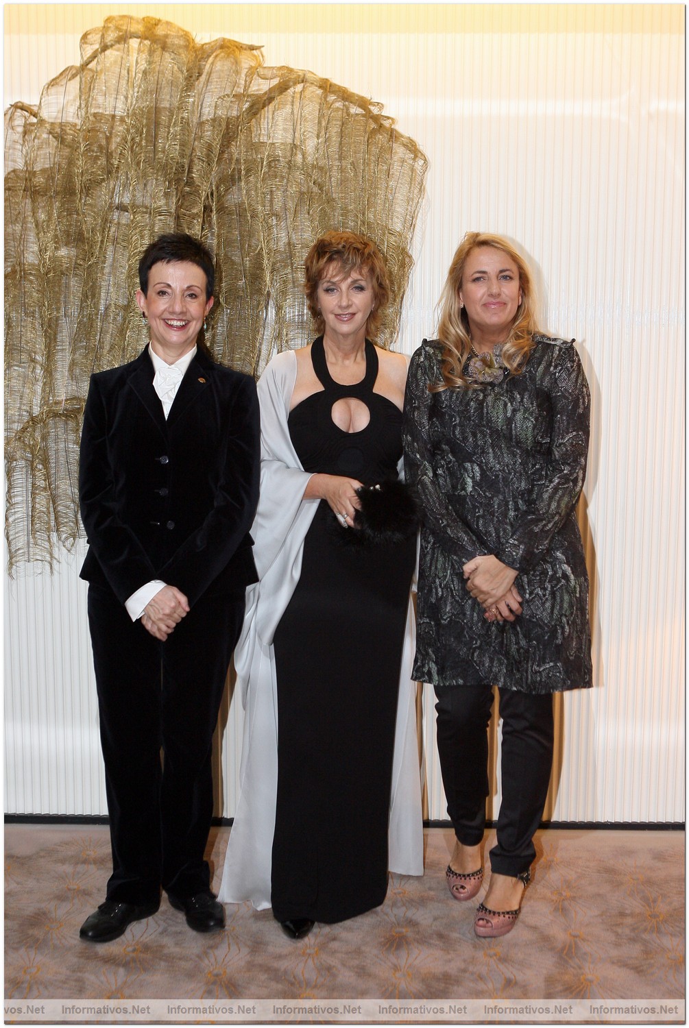 BCN26NOV09 | Inauguraci�n del Hotel Mandarin Oriental, Barcelona: Carme Ruscalleda, chef, Mar�a Reig, presidenta del Reig Capital y la interiorista Patricia Urquiola.