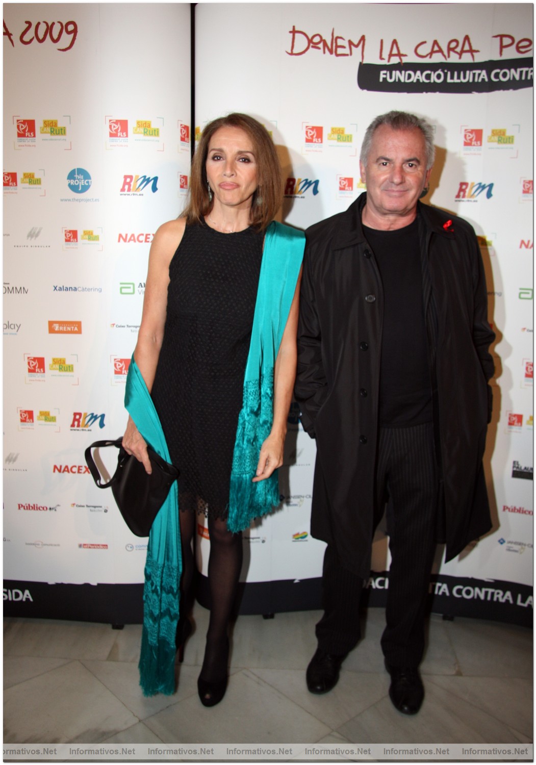 Concierto ben�fico "Demos la cara por el sida", promovido por la Fundaci�n Lucha contra el Sida: Ana Bel�n y Victor Manuel