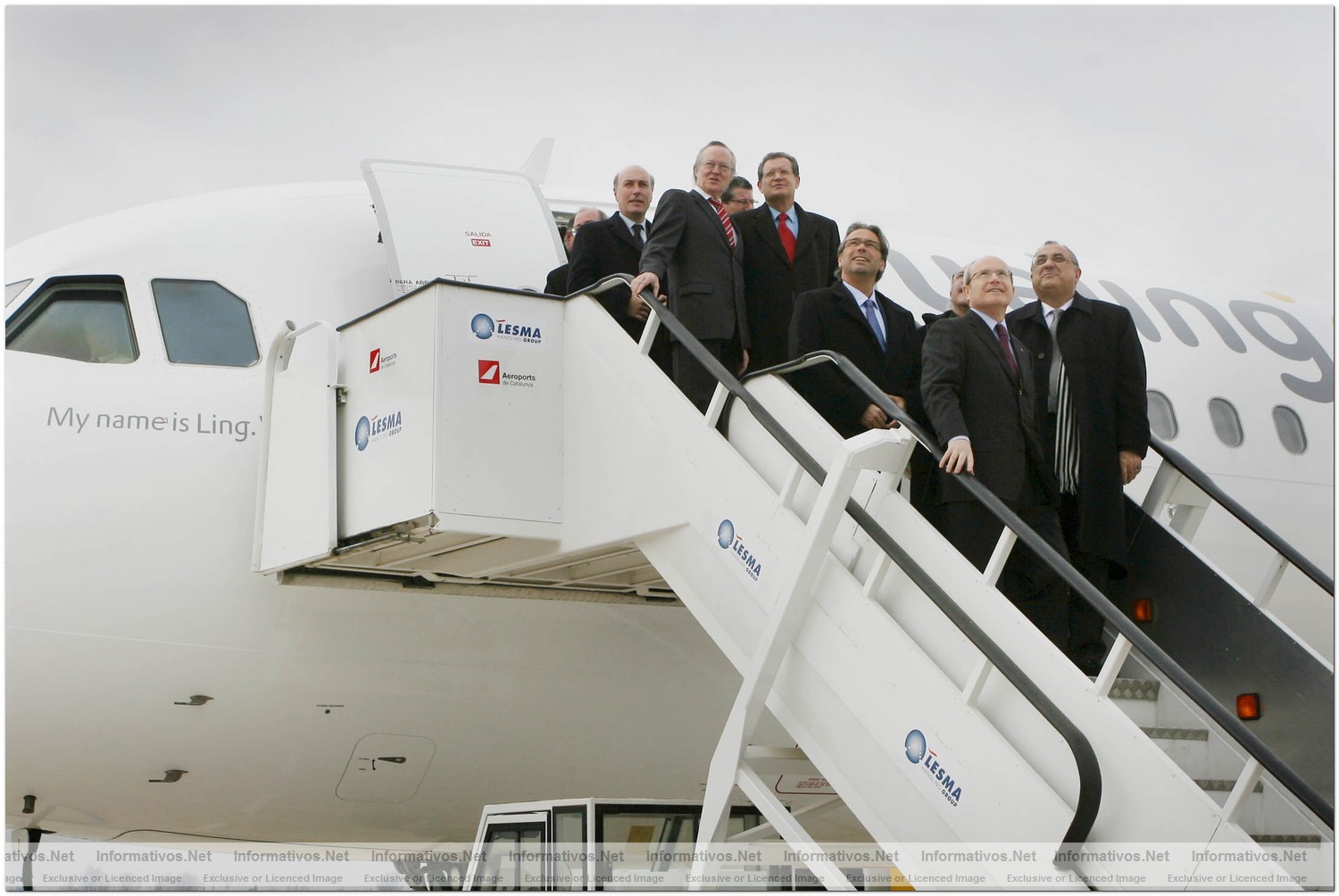 El Presidente de la Generalitat inaugura el nuevo aeropuerto Lleida-Alguaire (denominaci�n internacional Lleida-Pirineos)