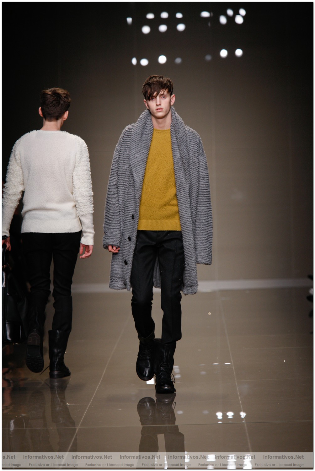 Palazzo Serbelloni, Mil�n. S�bado 16 enero 2010: Desfile Burberry Prorsum Hombre OI10