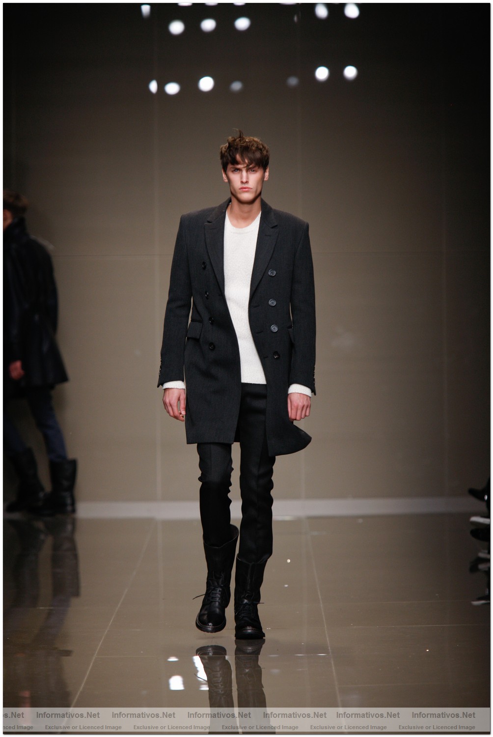 Palazzo Serbelloni, Mil�n. S�bado 16 enero 2010: Desfile Burberry Prorsum Hombre OI10