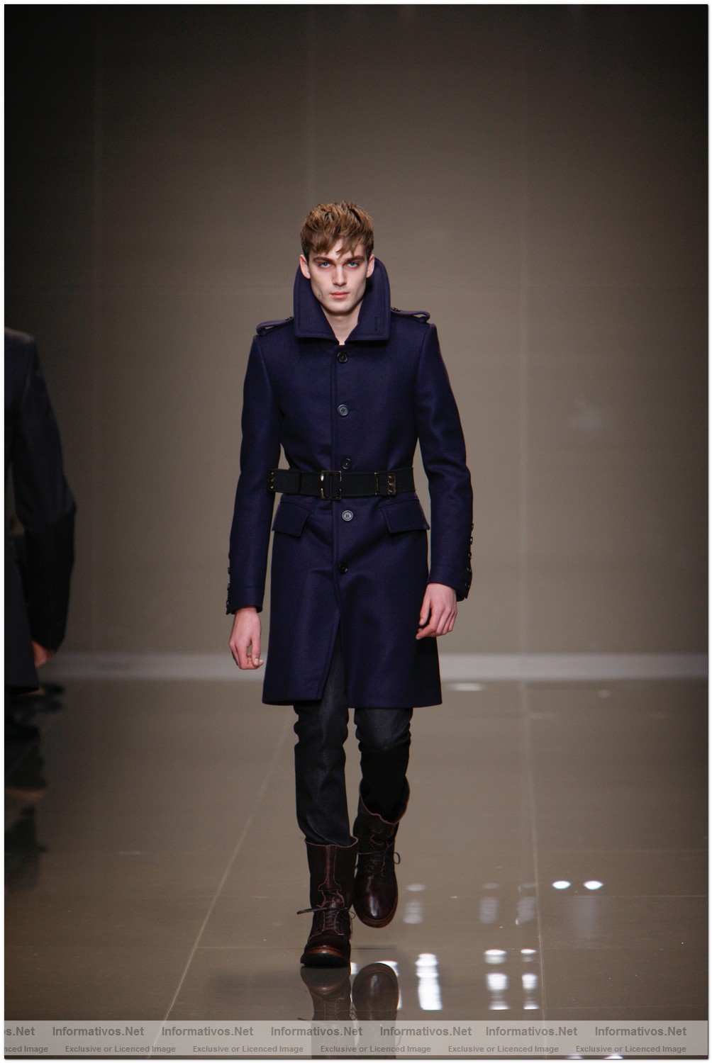 Palazzo Serbelloni, Mil�n. S�bado 16 enero 2010: Desfile Burberry Prorsum Hombre OI10