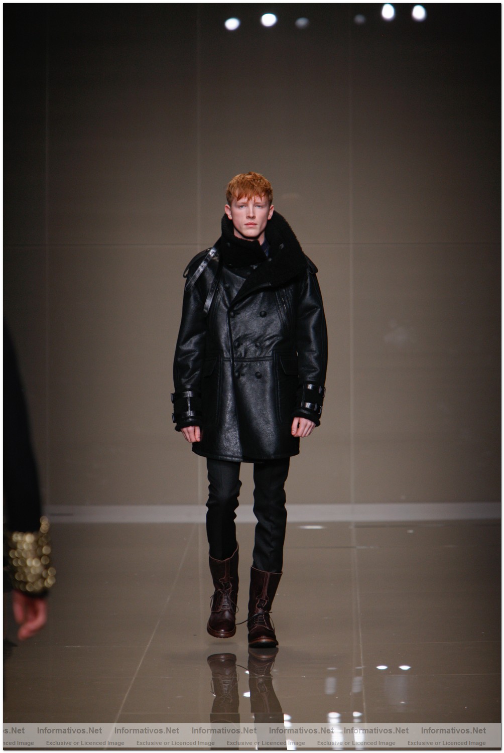 Palazzo Serbelloni, Mil�n. S�bado 16 enero 2010: Desfile Burberry Prorsum Hombre OI10