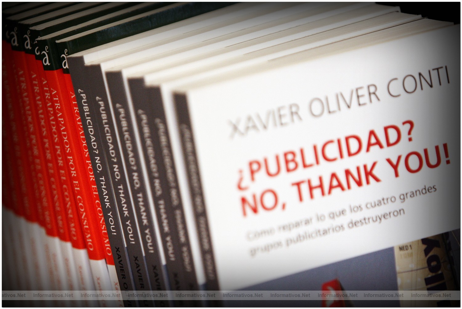 Obras de Xavier Oliver Conti, expresidente de BBDO Espa�a, Director de Fresa Comunicaci�n de Influencia y profesor de estrategia comercial en el IESE