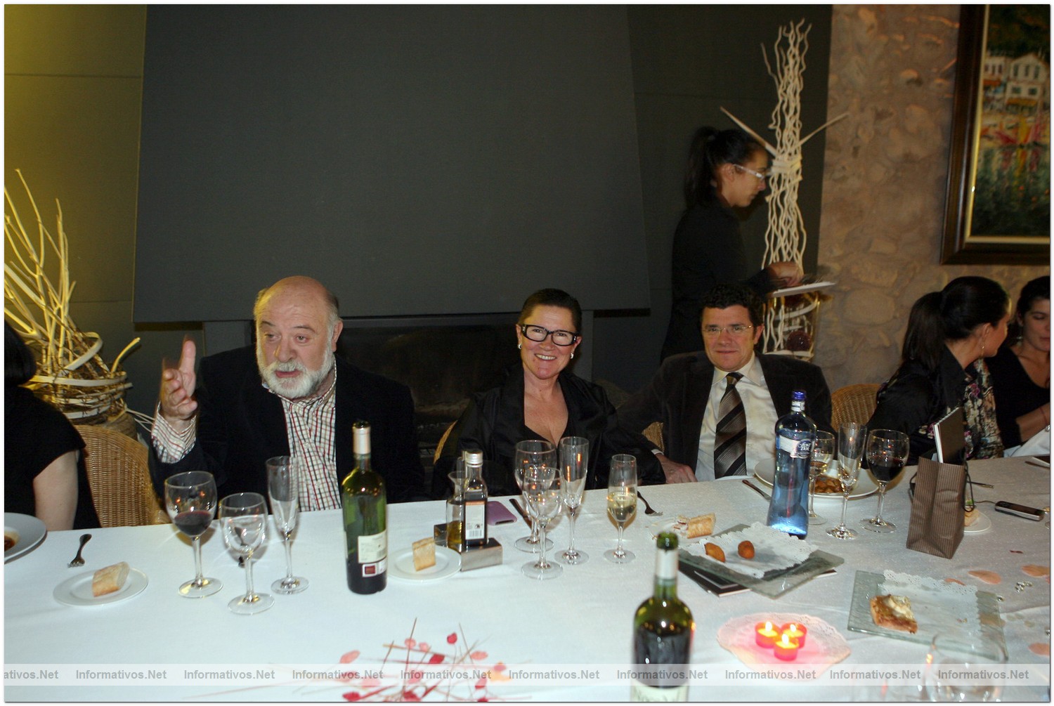 Homenaje de Informativos.Net a Conchita Vilella: en la cena de Navidad del Club de Sponsors de Informativos.Net