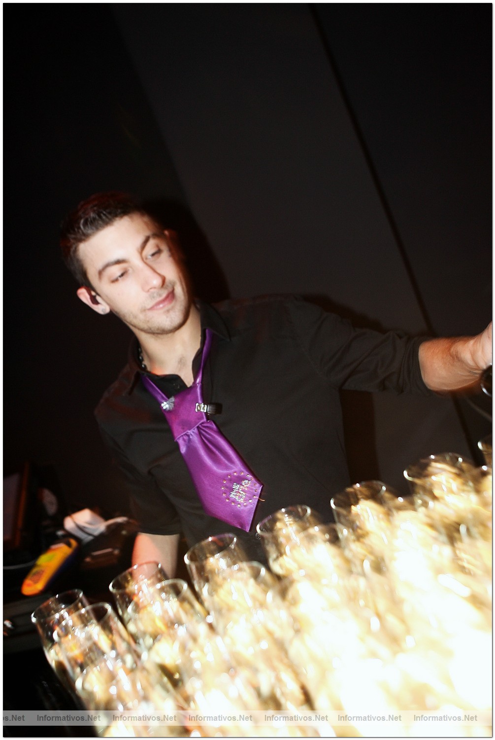 BCN04MAR010.- Inauguraci�n de "The One" Club Barcelona.