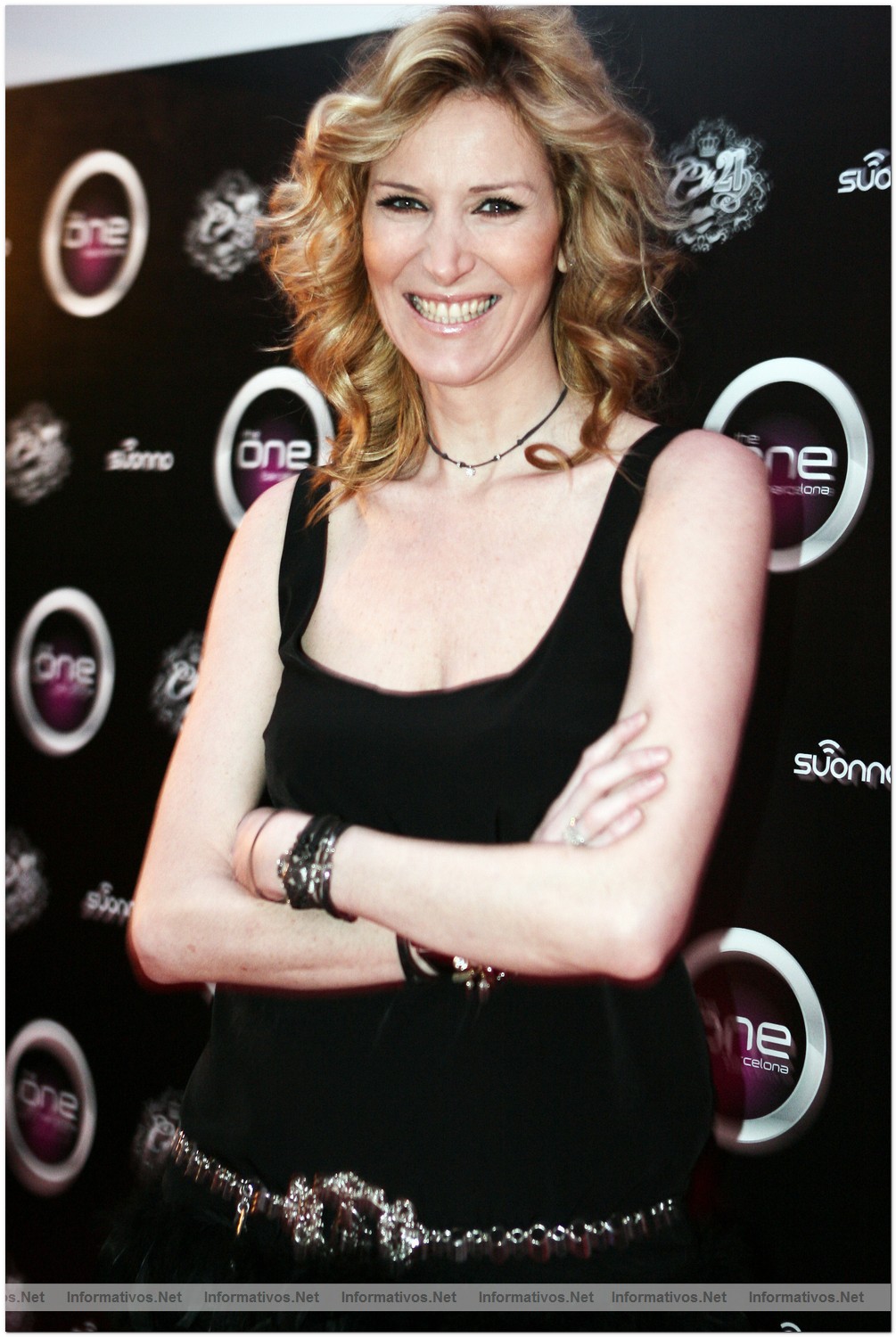 BCN04MAR010.- Inauguraci�n de "The One" Club Barcelona. Alejandra Prat.