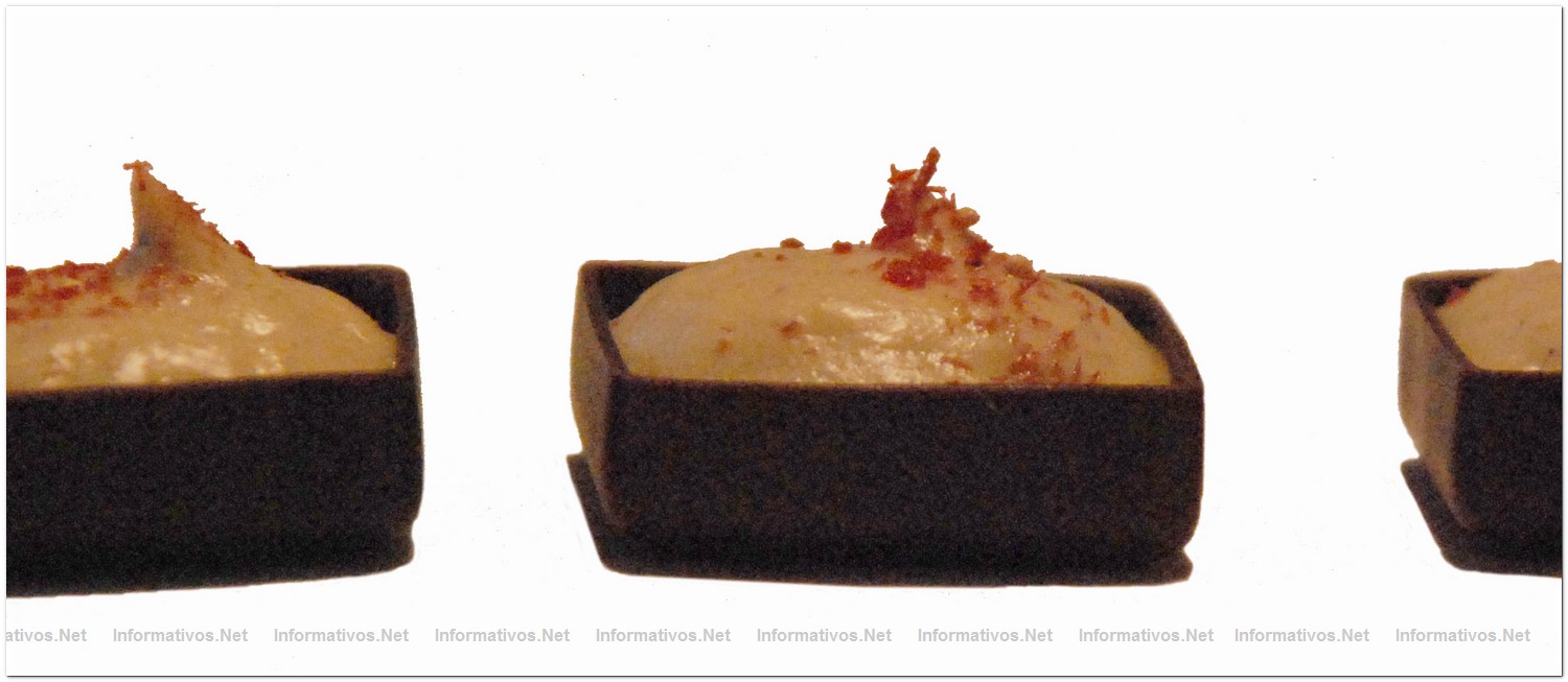 �Bomb�n de foie a la pimenta Sechu�n� de Mas Par�s, premio Innoval  Alimentaria 2010 en la categor�a Congelados