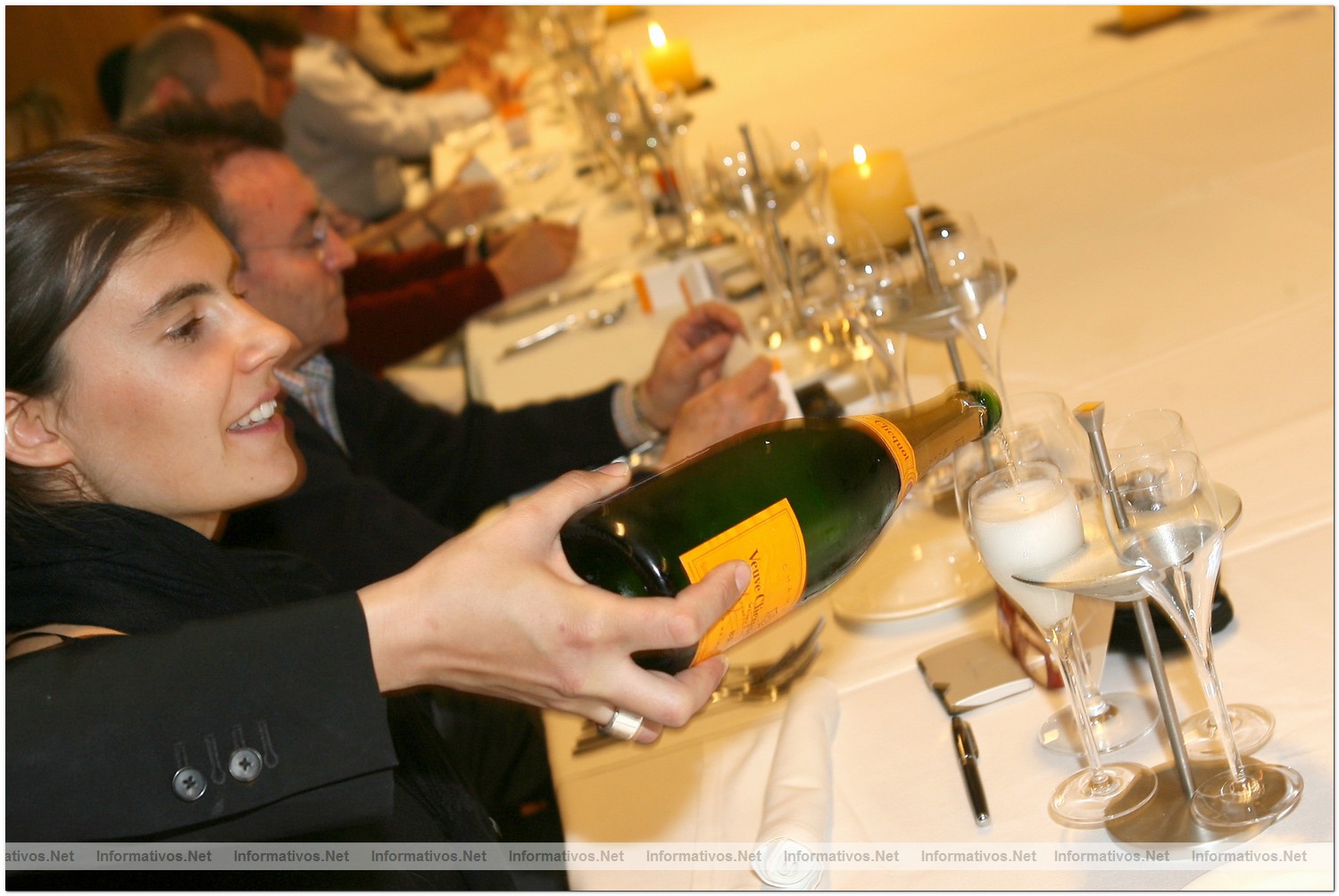 Baqueira22MAR010.- Maridaje de Champagnes Veuve Clicquot en el Hotel La Pleta