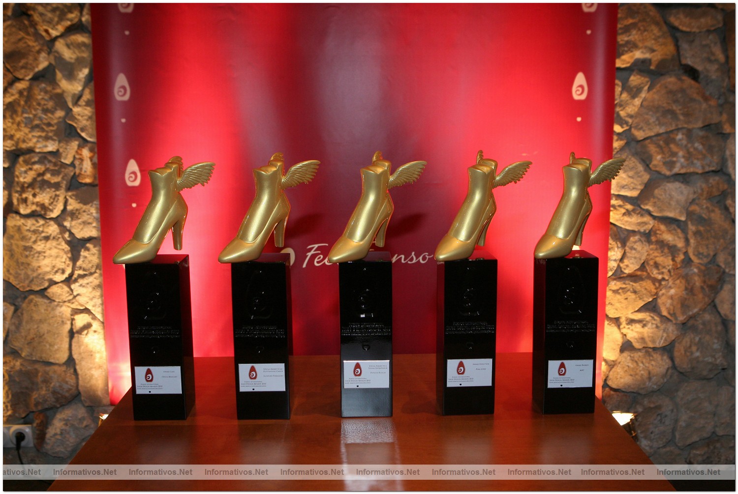 12ABR010.Calvia - Mallorca.- Fuenso Internacional Shoes Design Award 2010. Premios, dise�o de dEmo