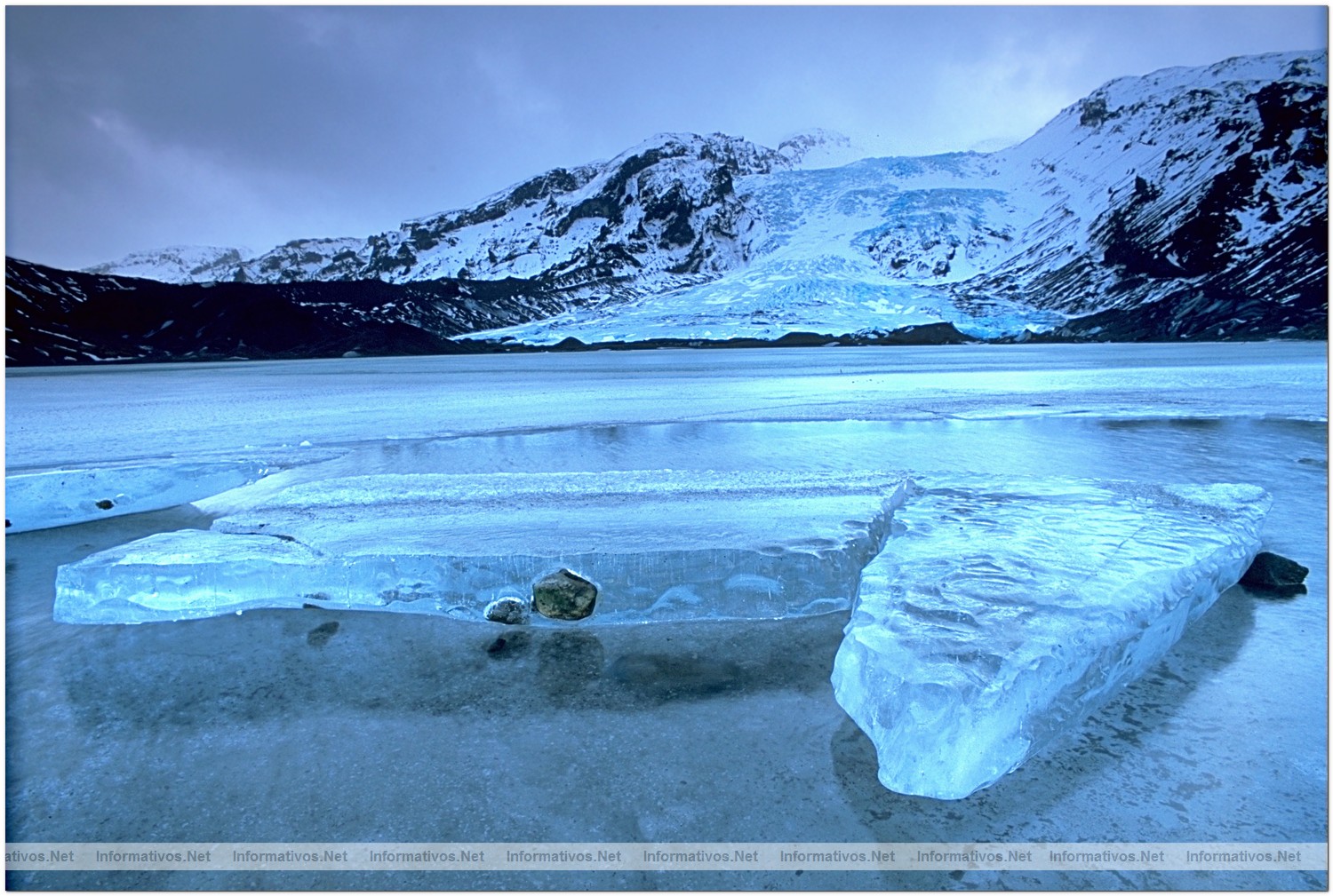 Glaciar  de Eyjafjallaj�kull.