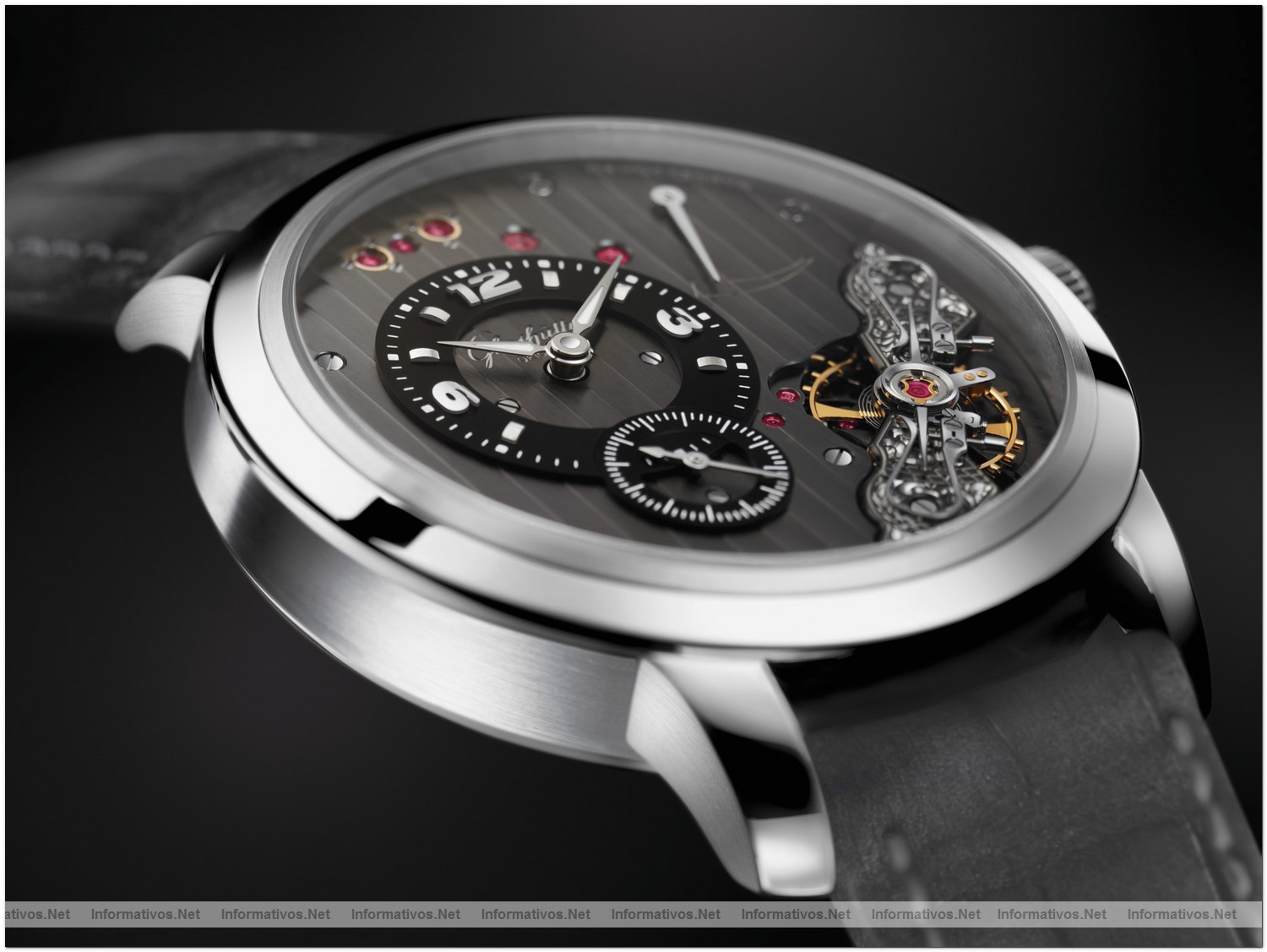 PanoInverse XL de Glash�tte Original, deonde queda al descubiertro su interior como signo de car�cter