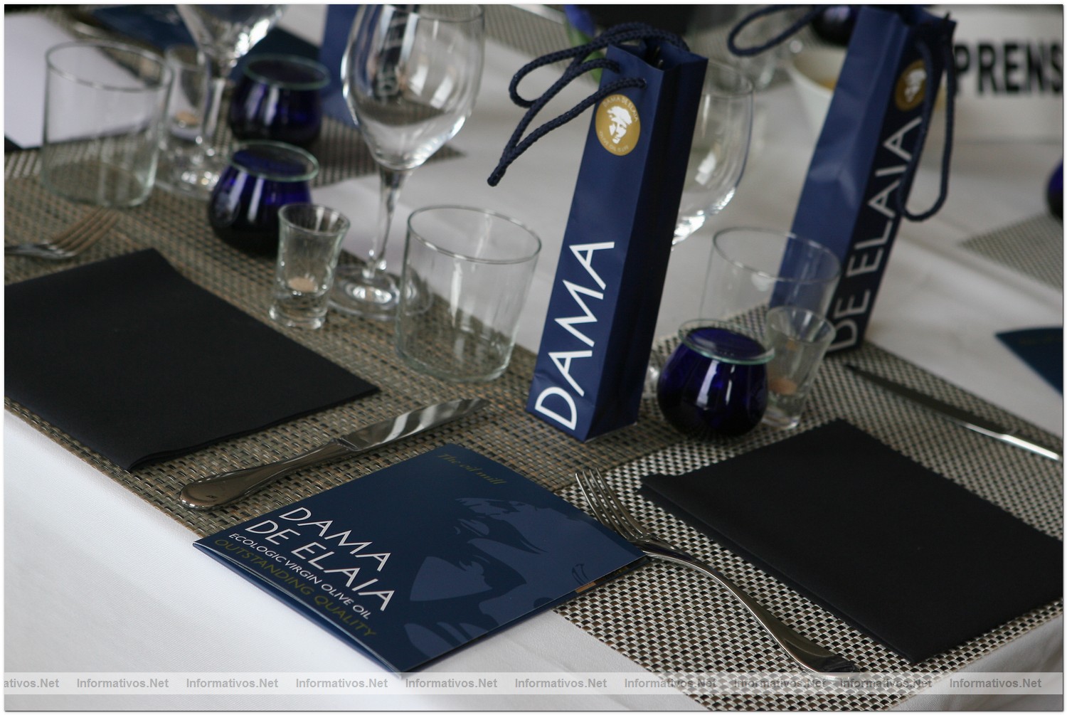 Presentaci�n del Aceite Dama de Elaia, en Calvi� (Mallorca)