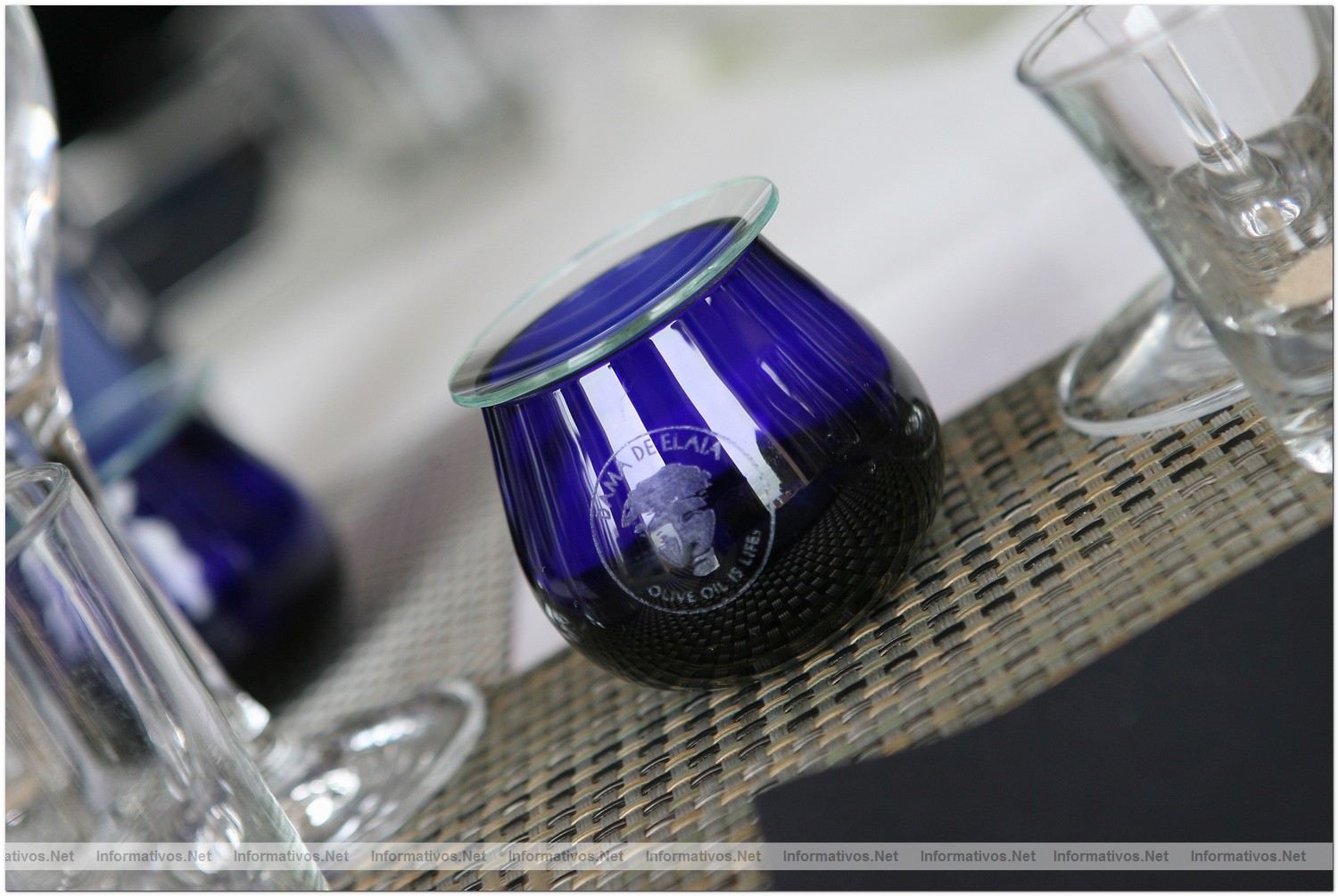 Presentaci�n del Aceite Dama de Elaia, en Calvi� (Mallorca)