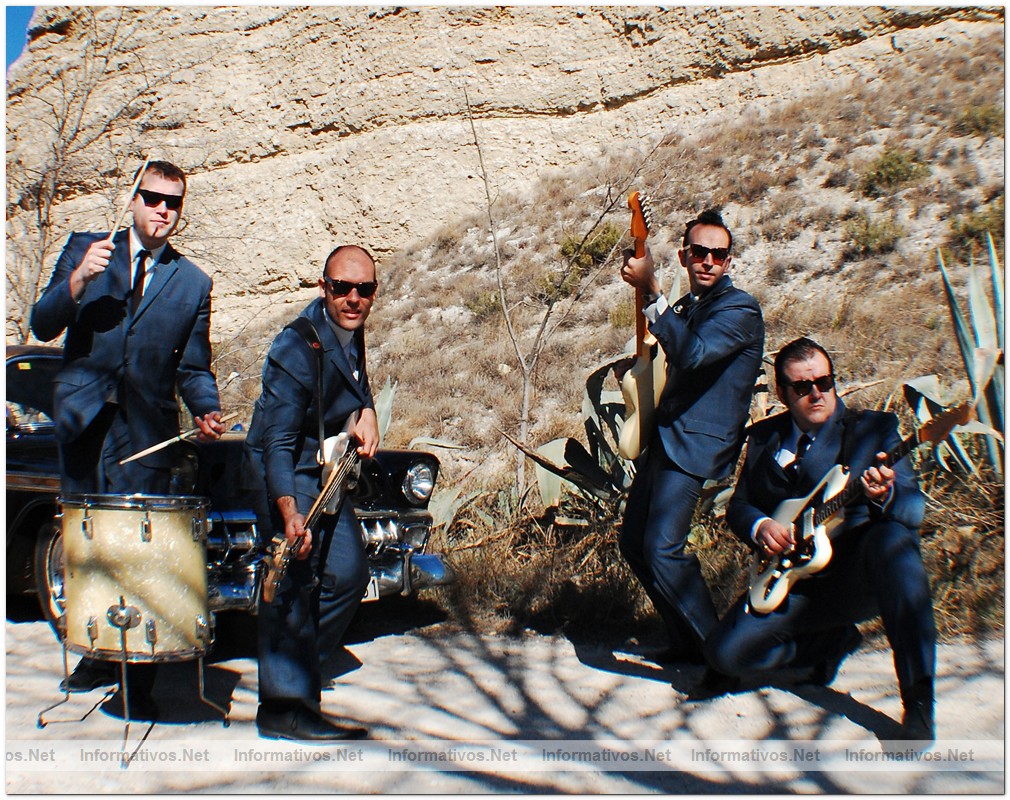 The Vibrants, banda nacida en el 2002,  estilo surf & roll con influencias de los �50s y primeros �60s.