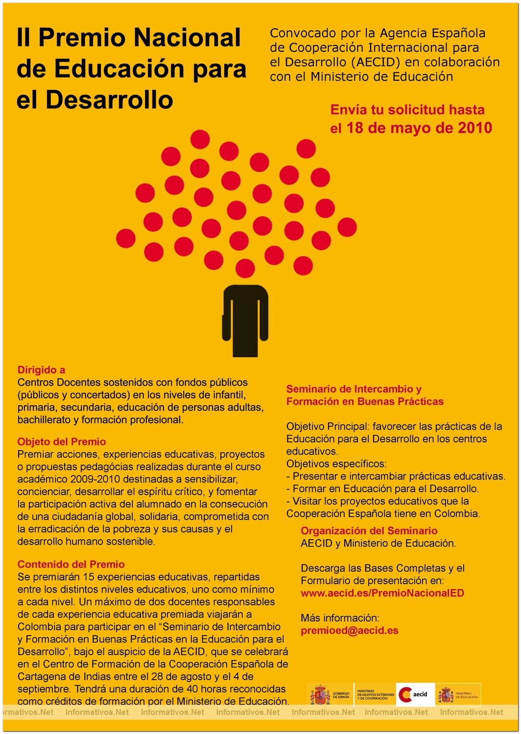 II Premio Nacional de Educaci�n para el Desarrollo "Vicente Ferrer" 2010