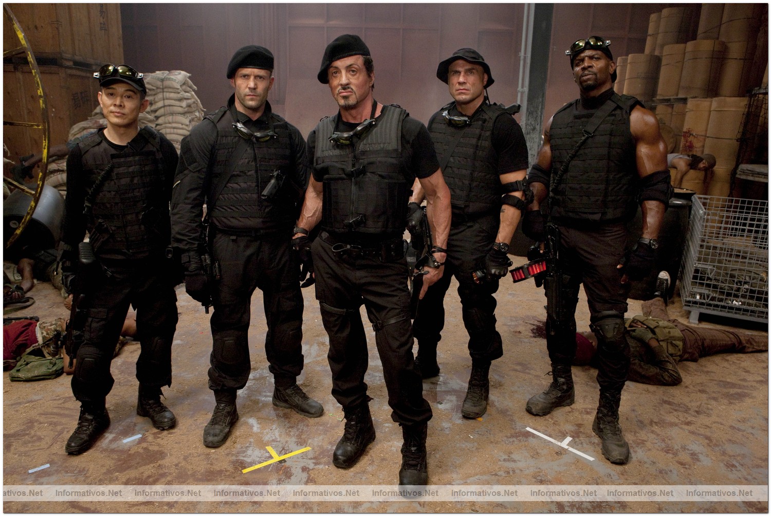 Fotograma de "The Expendables" - "Los Mercenarios"