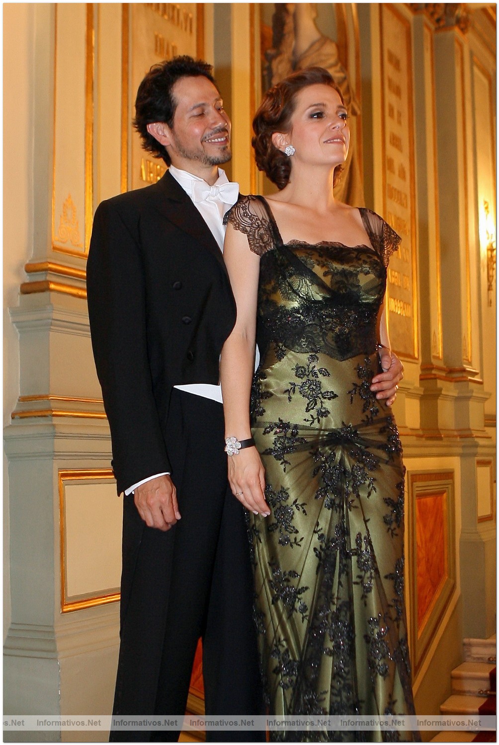 BCN10JUN2010.- Recital de Ricardo Bernal, tenor, Charo Tris, soprano y Alexandre Alcantara, piano. Sal�n de los Espejos, del Gran Teatro del Liceo.