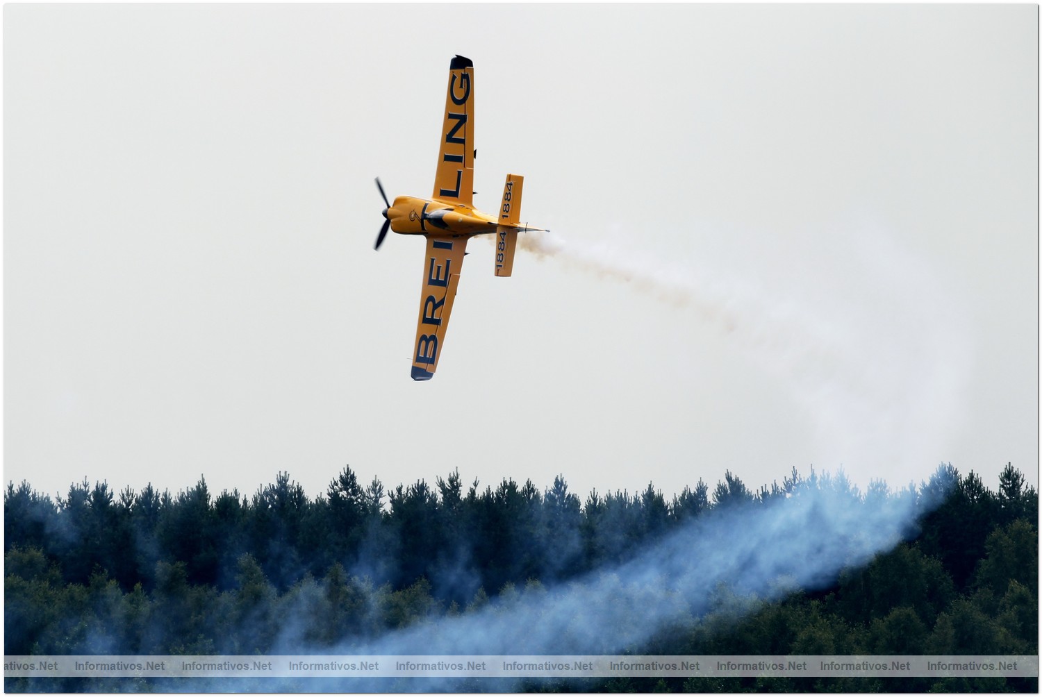 Nigel Lamb of Great Britain in action during Race Day for Round 6 of the Red Bull Air Race World Championship at the Eurospeedway, Lausitz on August 8, 2010 in Germany.
