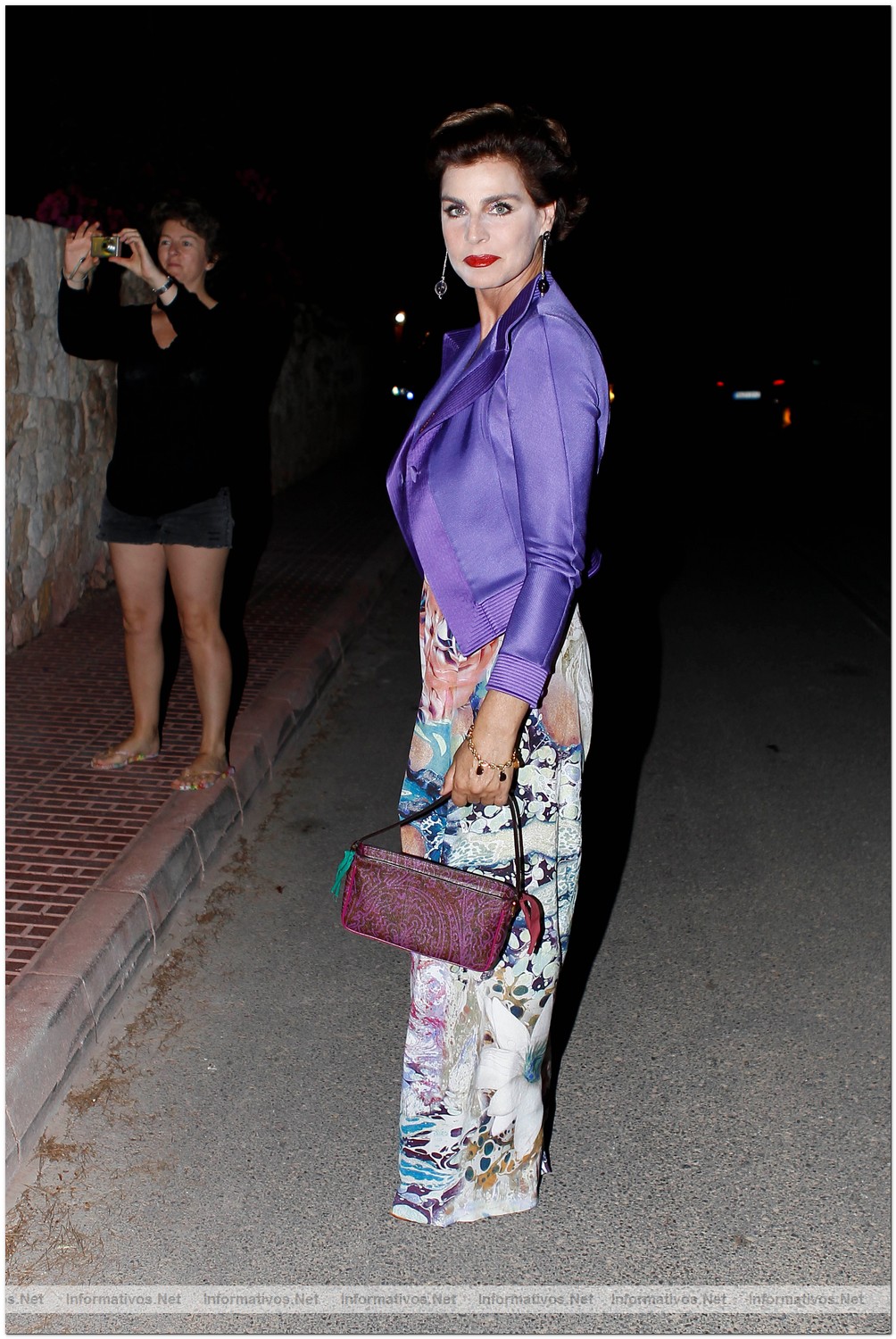 Ibiza, Ag2010.- Cumplea�os de Magda Pozzo: Antonia dell�Atte