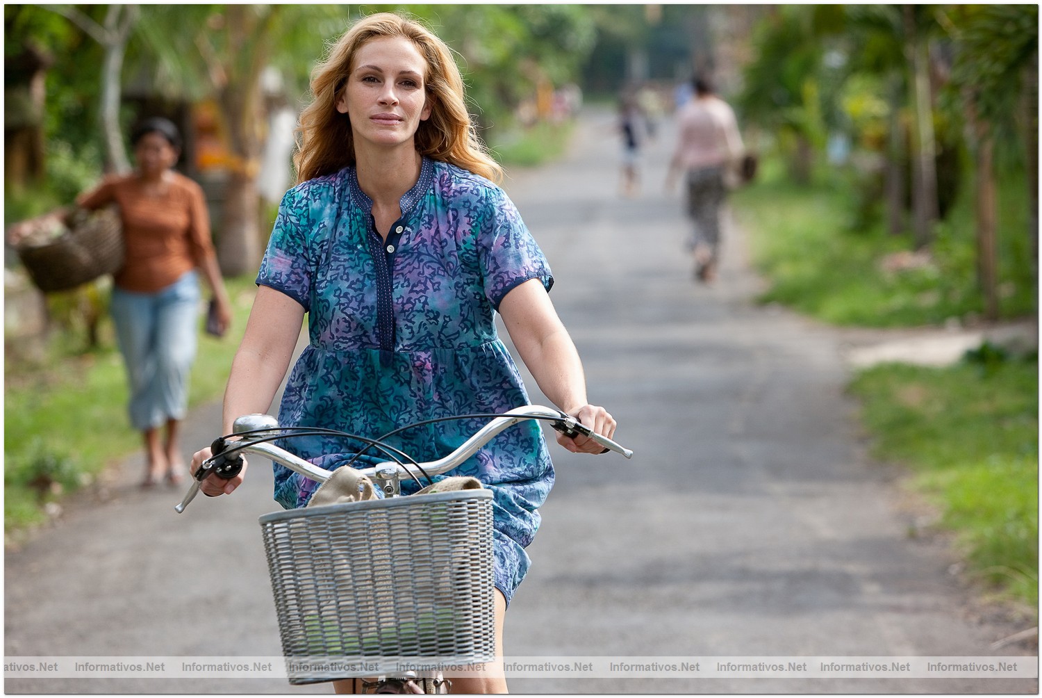 Fotograma de ''Eat Pray Love (Come Reza Ama)'' basada en el best seller hom�nimo de la escritora y periodista Elizabeth Gilbert: Julia Roberts