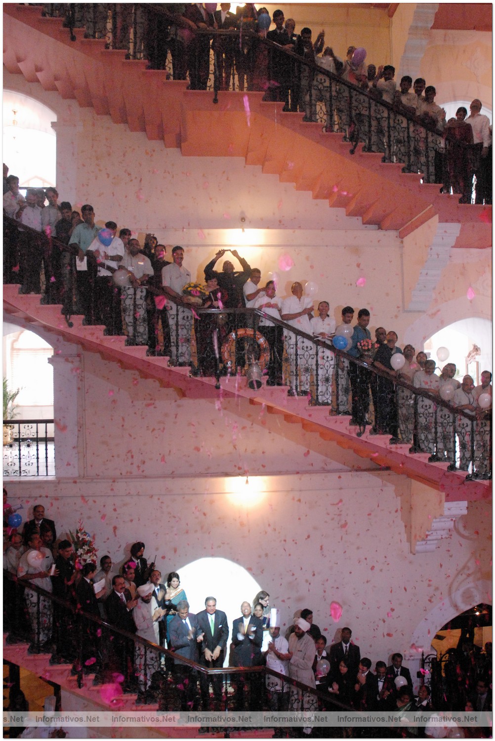 The staff of The Taj Mahal Palace, Mumbai