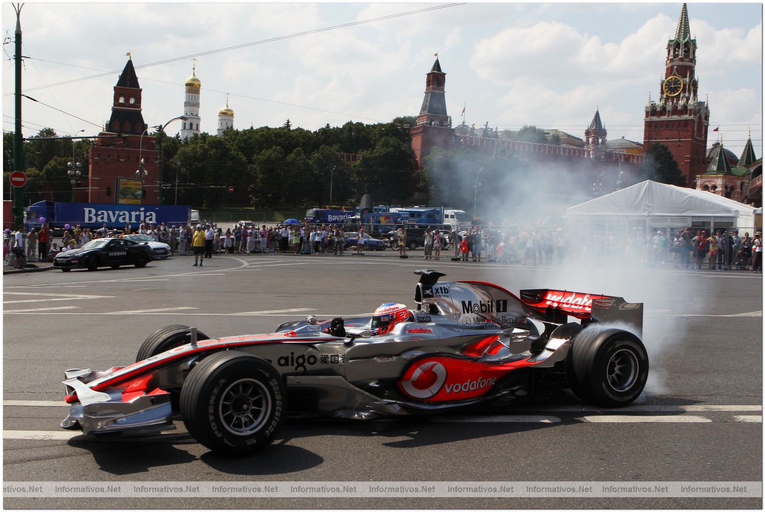 Bavaria Moscow City Racing 2010. Jenson Button