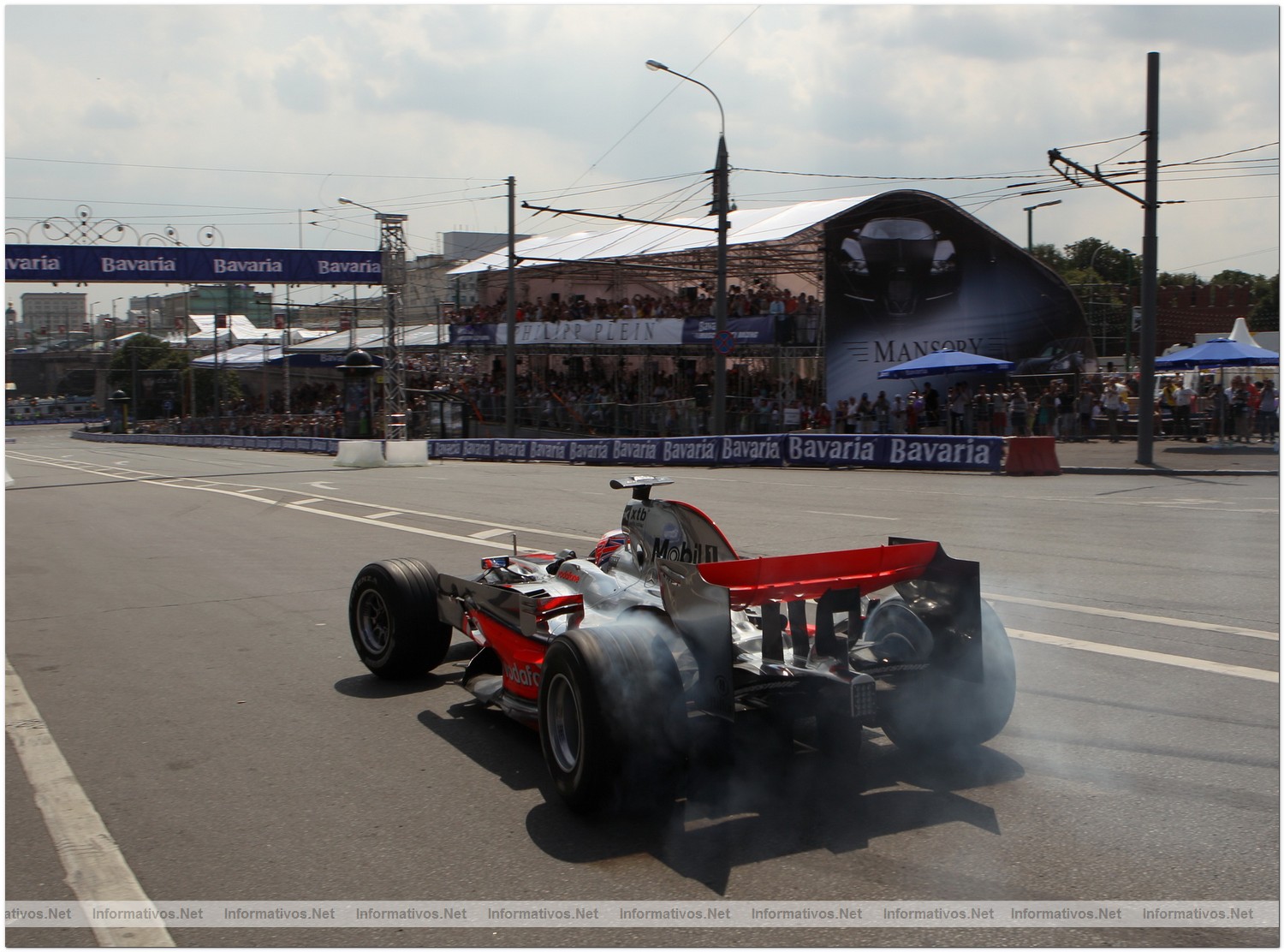 Bavaria Moscow City Racing 2010. Jenson Button