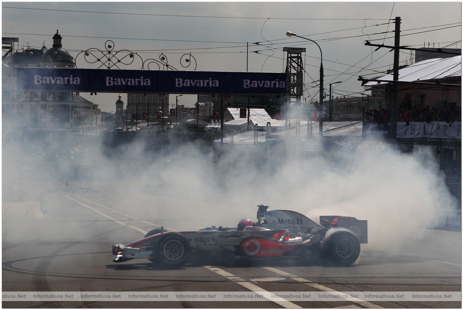 Bavaria Moscow City Racing 2010. Jenson Button