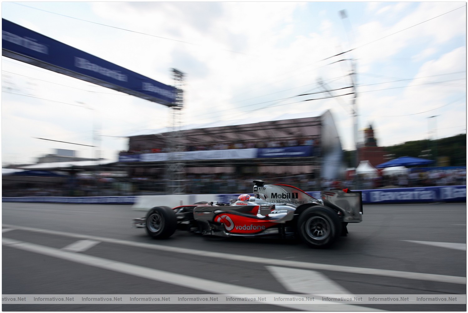 Bavaria Moscow City Racing 2010. Jenson Button