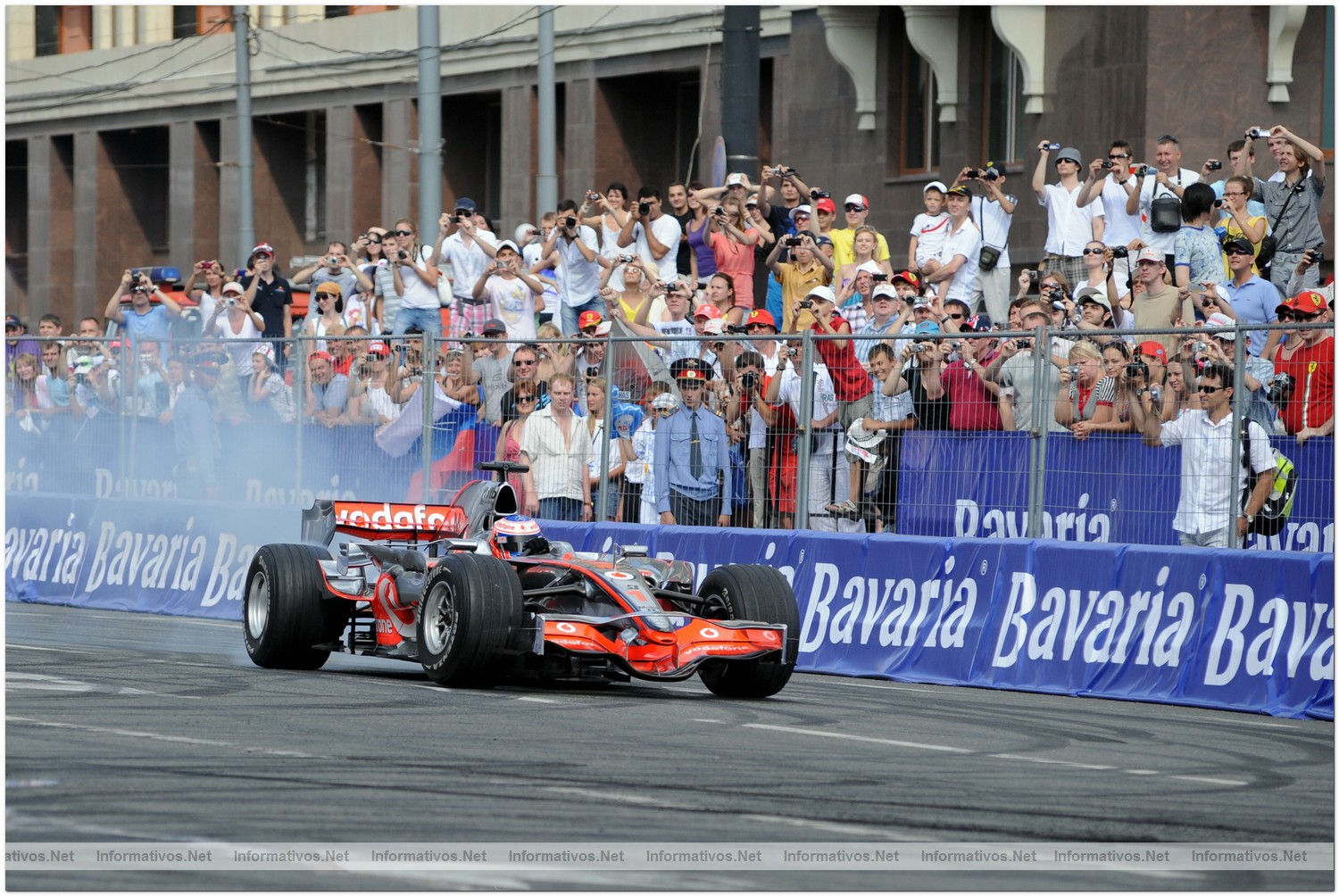 Bavaria Moscow City Racing 2010. Jenson Button