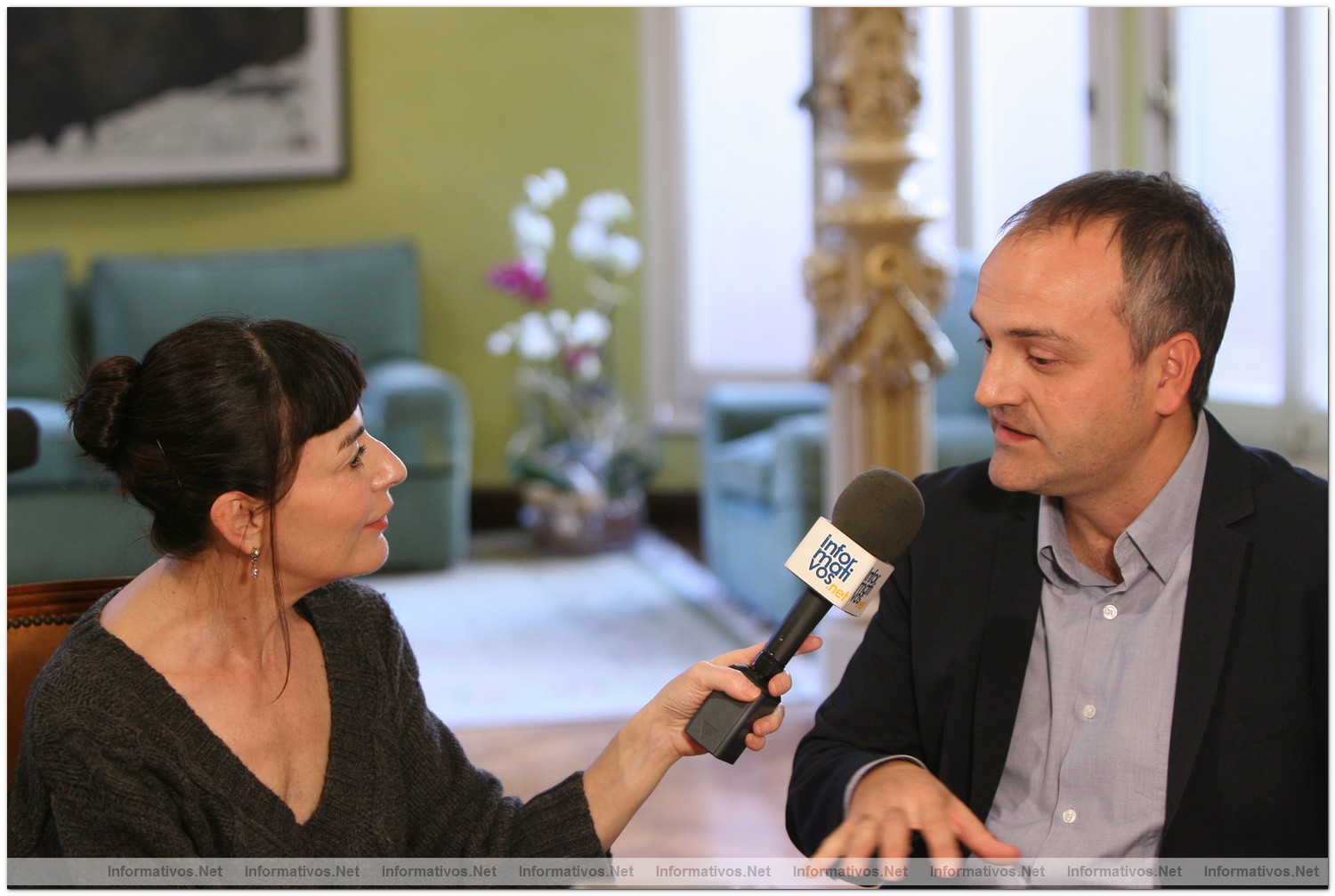 BCN16NOV010.- Entrevista a Ram�n Gir�, Director de la Fundaci�n Seeliger y Conde