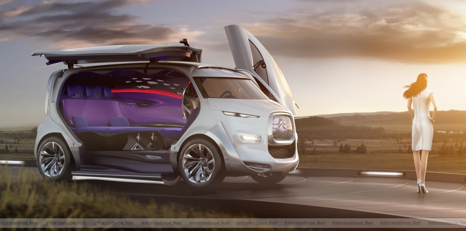 SEP2011.- Primeras im�genes del Concept Car Citro�n Tubik