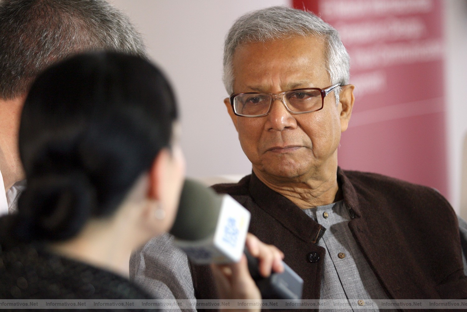 BCN19NOV011.- Muhammad Yunus, Premio Nobel de la Paz y creador del concepto del Microcrédito