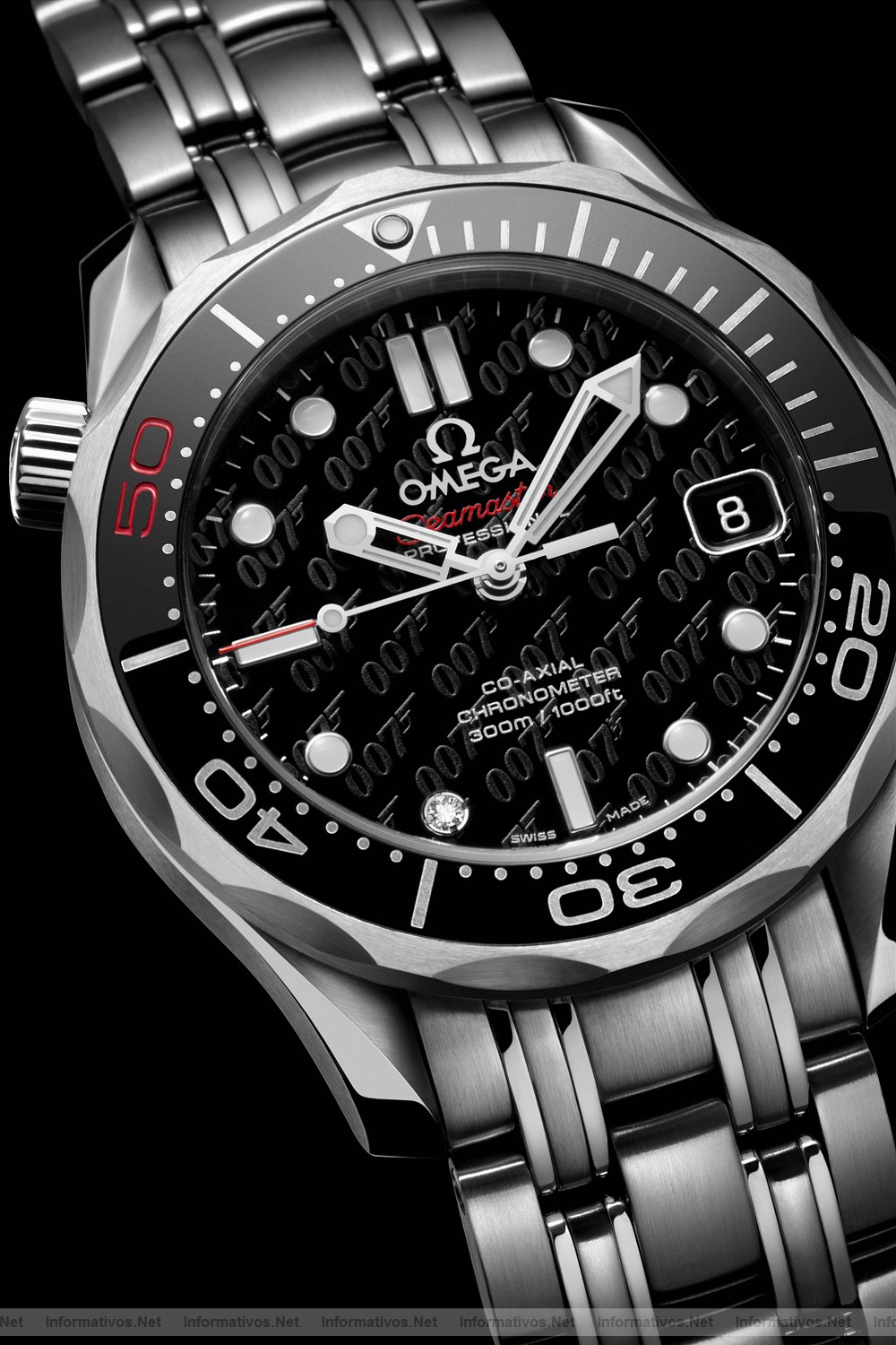 Reloj de colección James Bond 007 50th Anniversary Classic Seamaster Co-Axial 300 M
