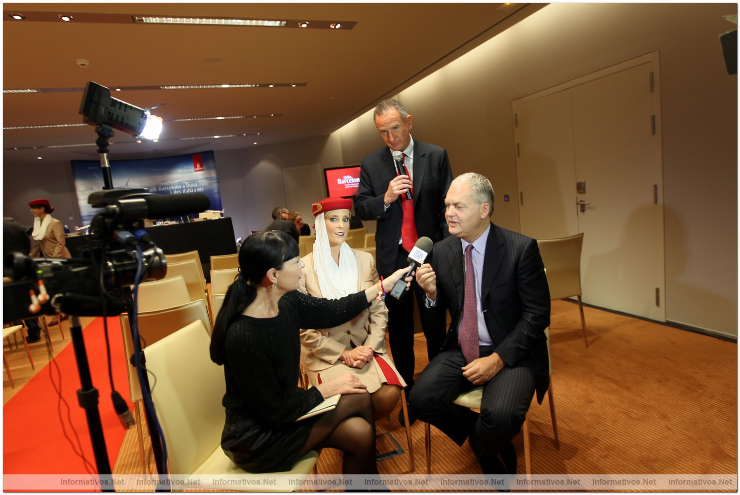 BCN22MAY012.- Emirates conectar� Barcelona con Dubai desde el pr�ximo 3 de Junio. Thierry Antinori, Vicepresidente Ejecutivo a nivel mundial de Emirates