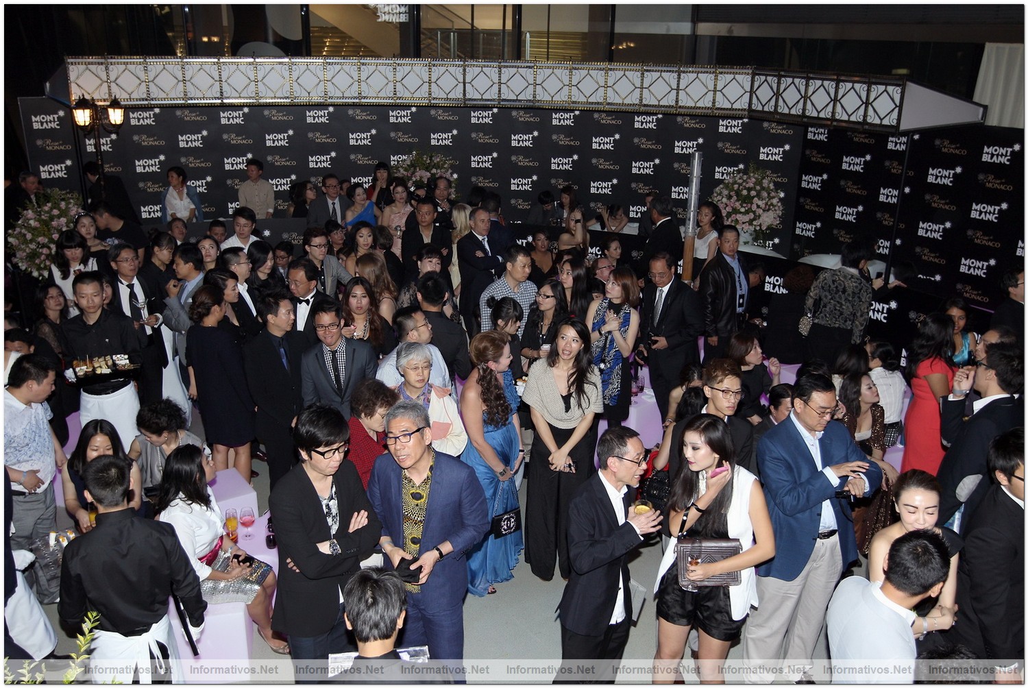 BEIJING, CHINA - JUNE 01:  Guests attend the Montblanc international gala to celebrate the official opening of its new and biggest concept store in the world at the Montblanc Sanlitun Concept Store on June 1, 2012 in Beijing, China.