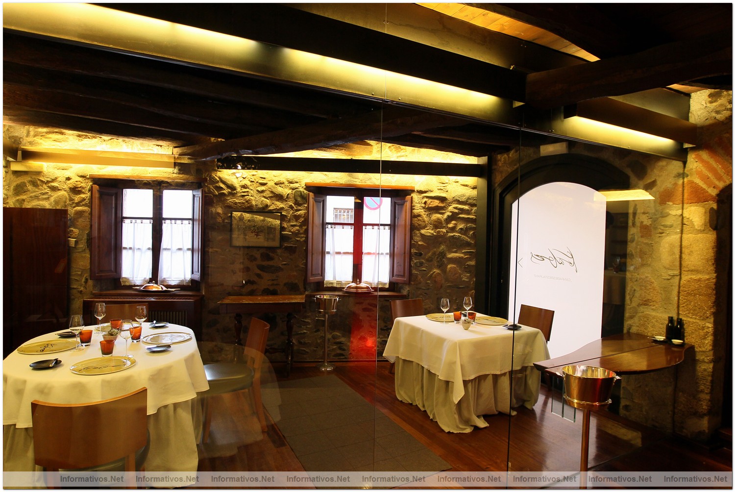 Sant Celoni, 2 de Julio de 2012.- Presentaci�n del nuevo 'claim' e imagen de Can Fabes. Diferentes espacios del restaurante.