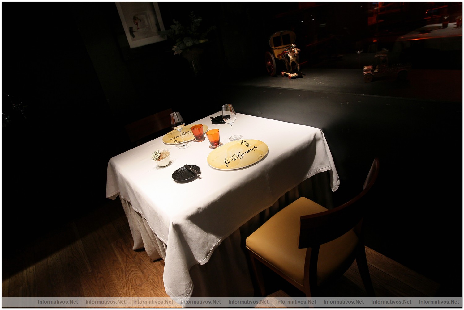 Sant Celoni, 2 de Julio de 2012.- Presentaci�n del nuevo 'claim' e imagen de Can Fabes. Diferentes espacios del restaurante.