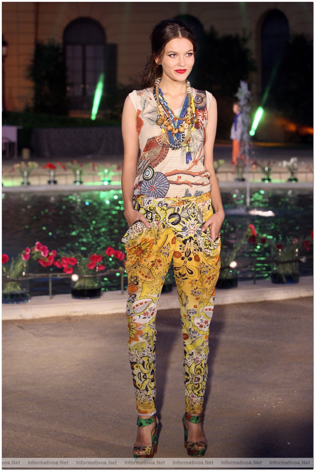 BCN10JUL012.- Desfile de la marca Desigual en el marco de la pasarela 080 Barcelona